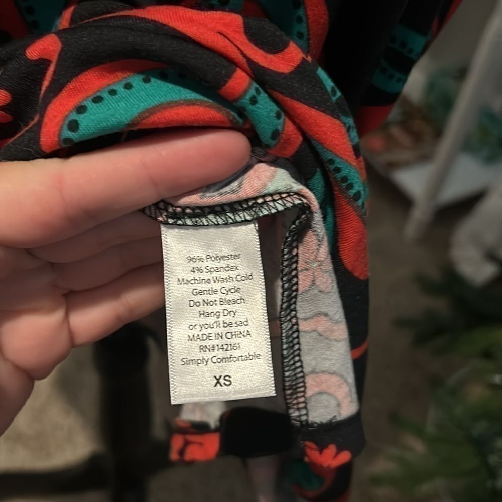 NWT Lularoe XS Carly pocket dress A - Picture 7 of 7